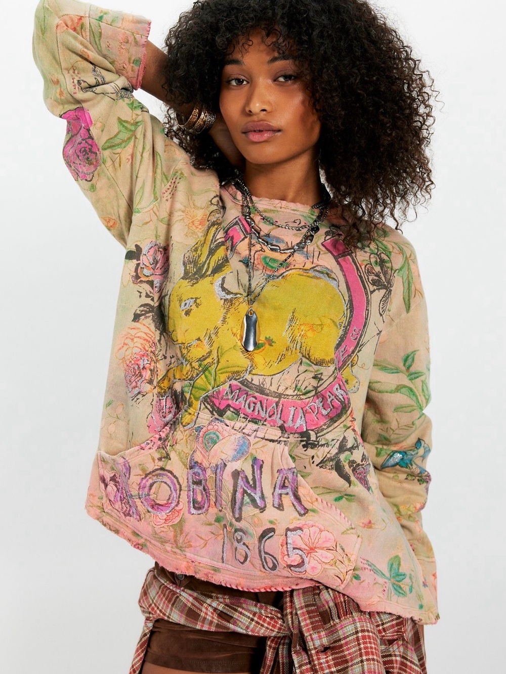 Magnolia Pearl Lucky Anna Marais sweatshirt